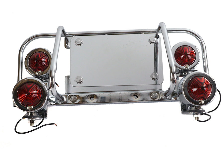 Chrome Dresser Light Bar