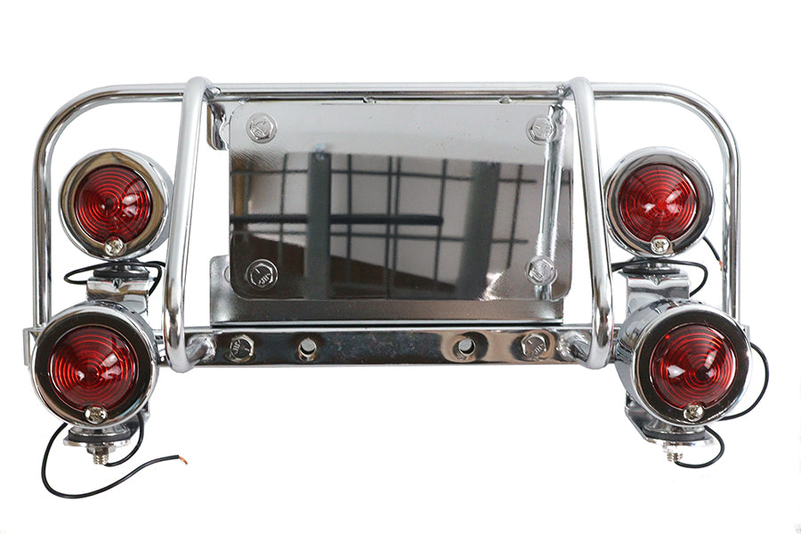 Chrome Dresser Light Bar
