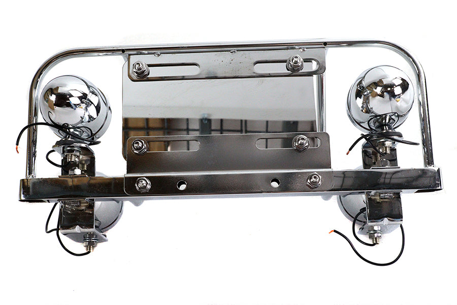 Chrome Dresser Light Bar