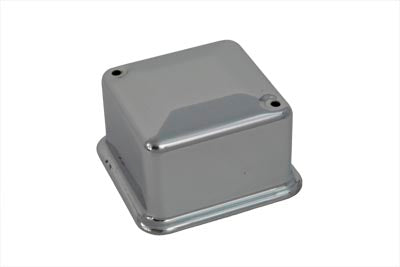 Chrome 6 Volt Delco Type 3-Brush Regulator Cover