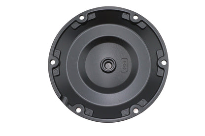 Black 6-Hole Flame Derby Cover