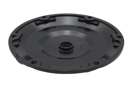 Black 6-Hole Flame Derby Cover