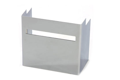 Chrome Battery Side Cover with Single Slot View Hole