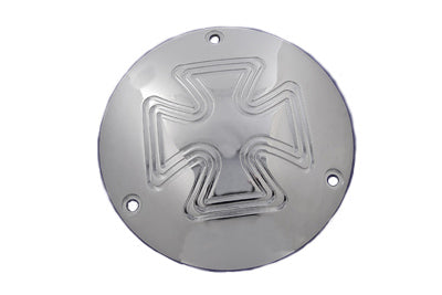 Iron Cross Type Derby Cover Chrome