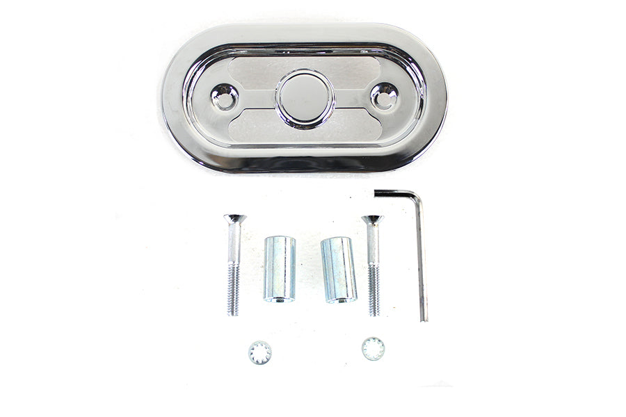 Voltage Regulator Cover Chrome