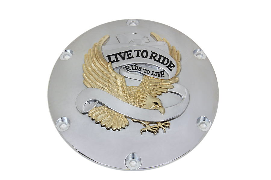 Eagle Spirit Derby Cover Gold Inlay
