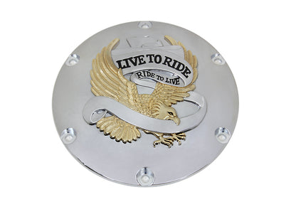 Eagle Spirit Derby Cover Gold Inlay