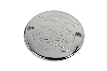 Chrome 2-Hole Flame Ignition System Cover