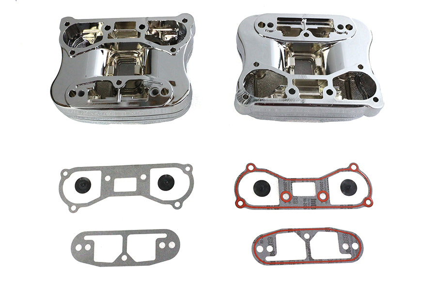 Rocker Box Cover Set Chrome