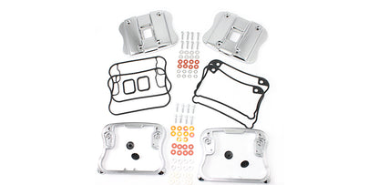 Top Rocker Box Cover and D-Ring Kit Chrome