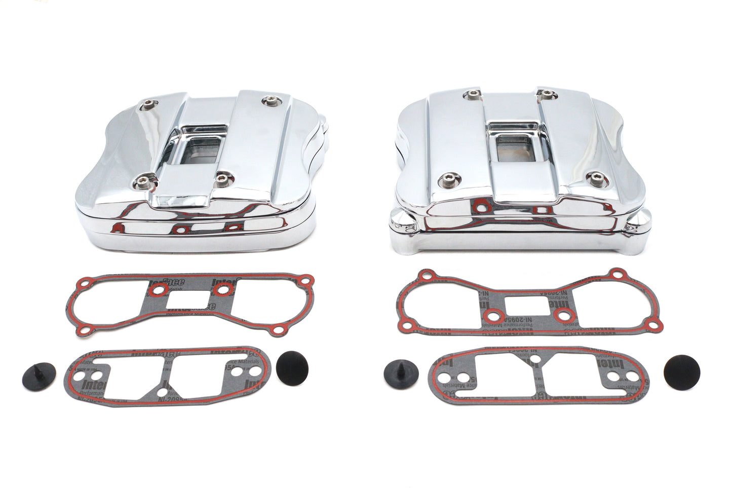 Rocker Box Cover Set Chrome
