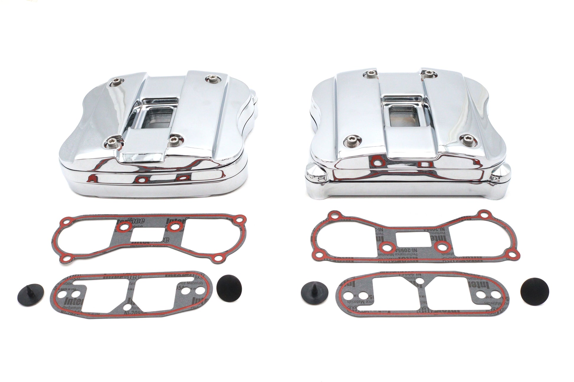 Rocker Box Cover Set Chrome