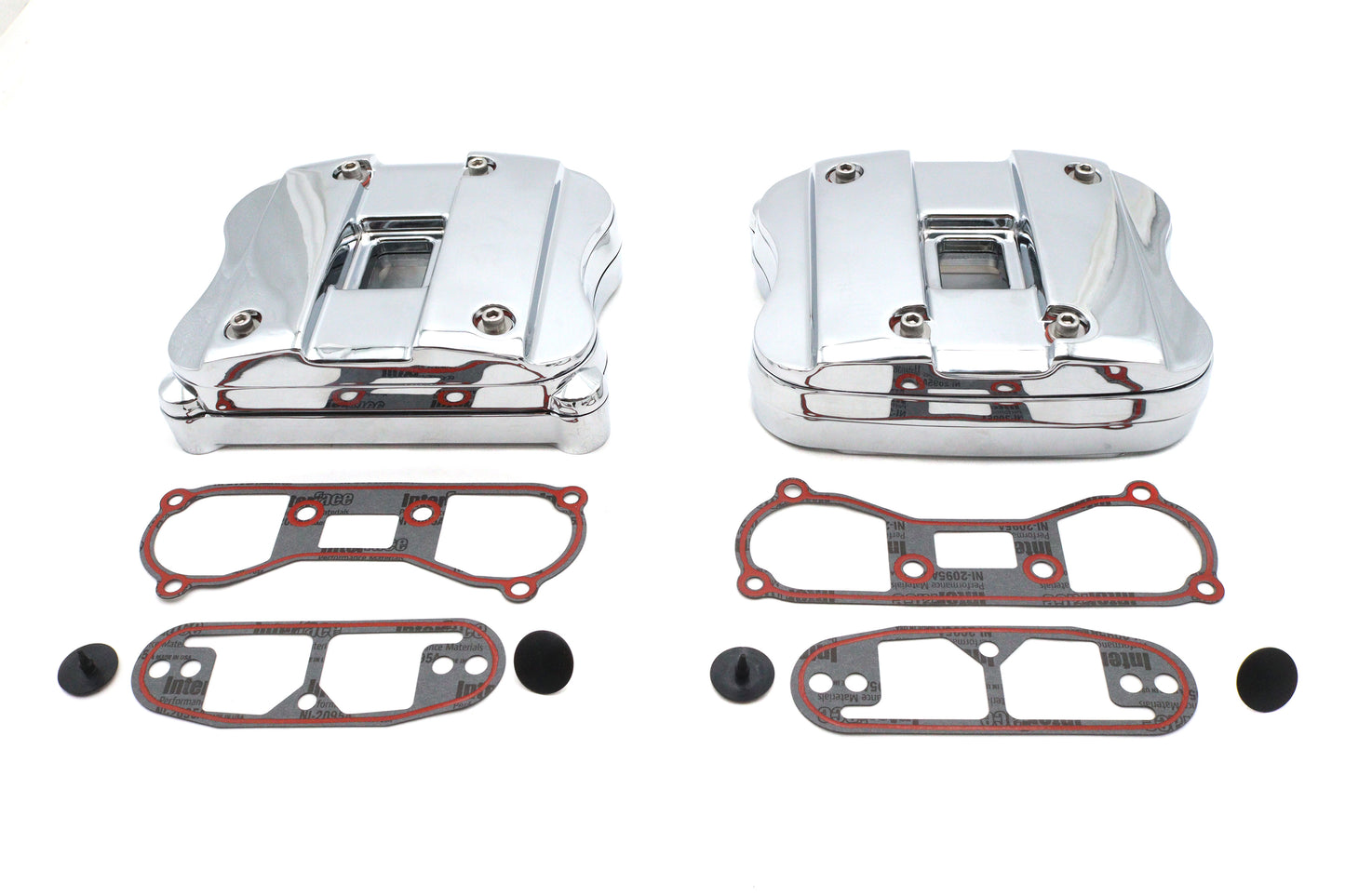 Rocker Box Cover Set Chrome