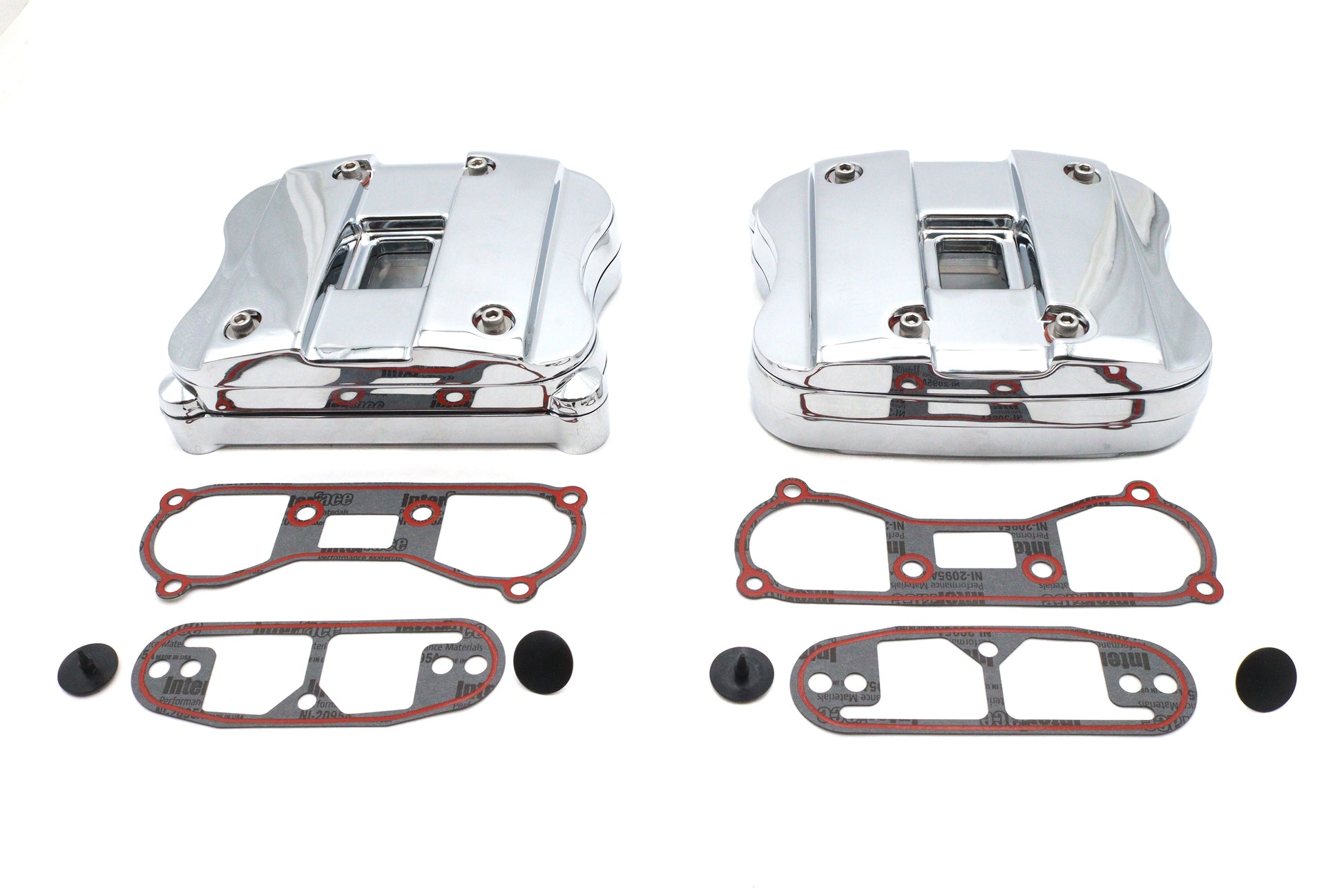 Rocker Box Cover Set Chrome