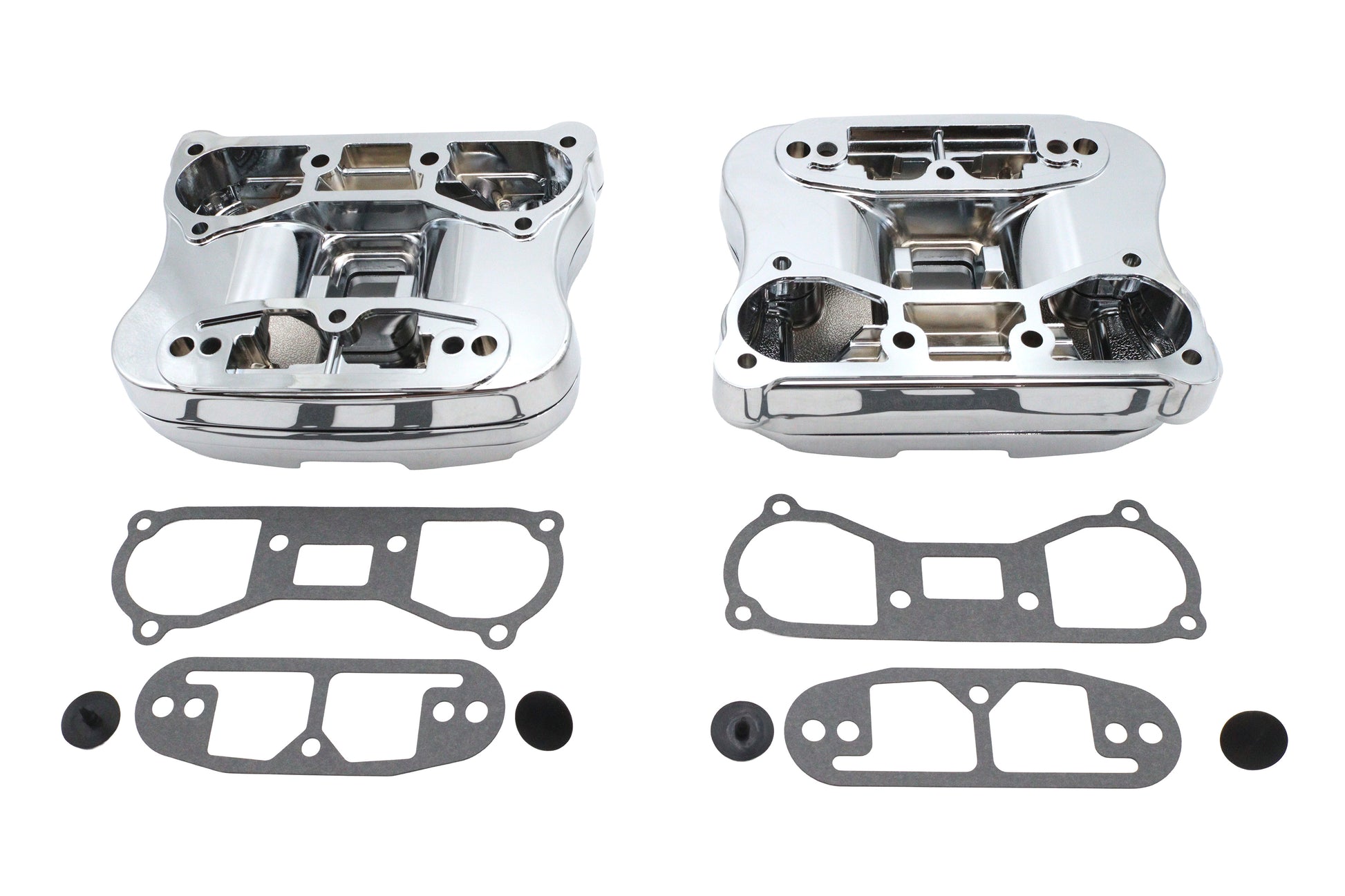 Rocker Box Cover Set Chrome