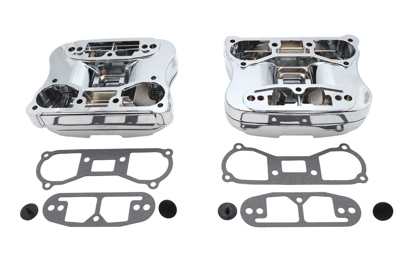 Rocker Box Cover Set Chrome