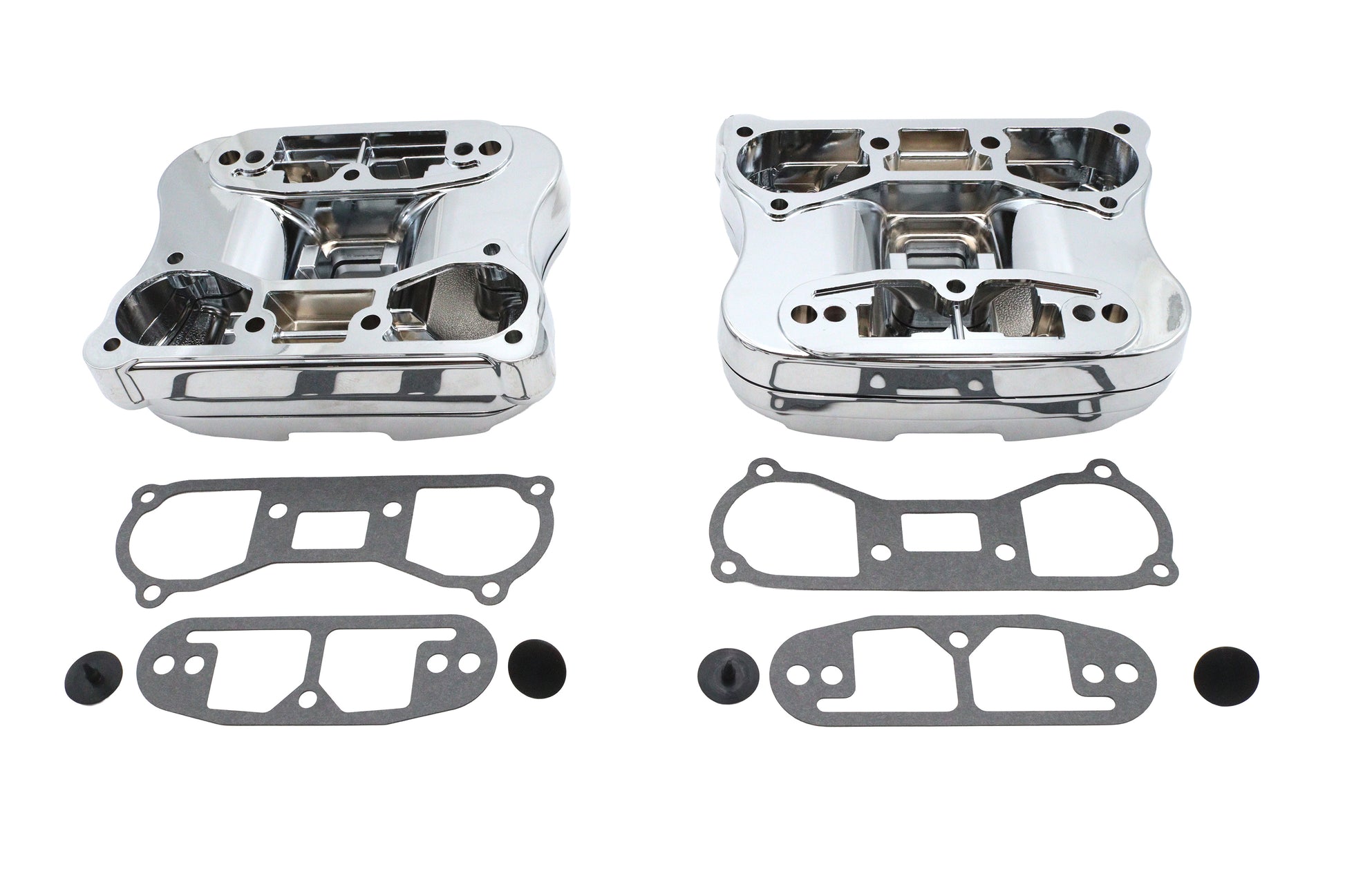 Rocker Box Cover Set Chrome