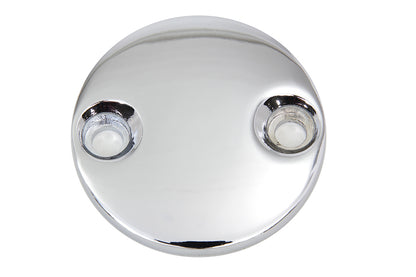 Chrome Primary Cover Clutch Adjuster Cap