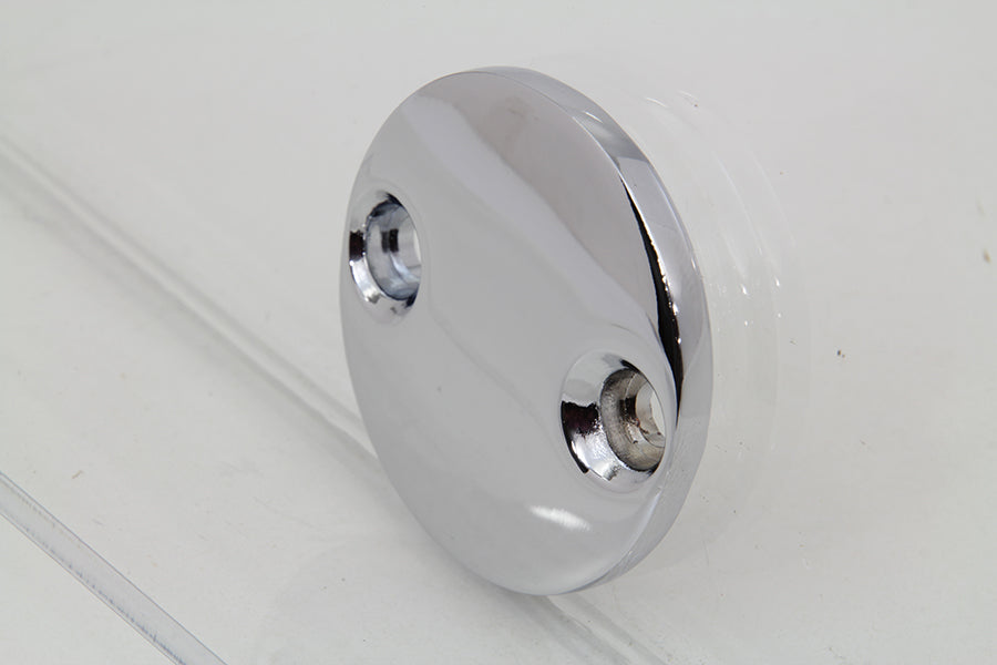 Chrome Primary Cover Clutch Adjuster Cap