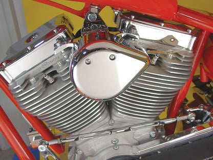 Chrome Teardrop Coil Cover