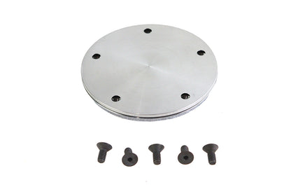 Smooth Chrome Ignition System Cover with Hidden Screws