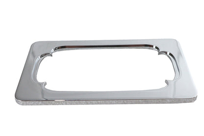 License Plate Frame Thorn Style Chrome Billet