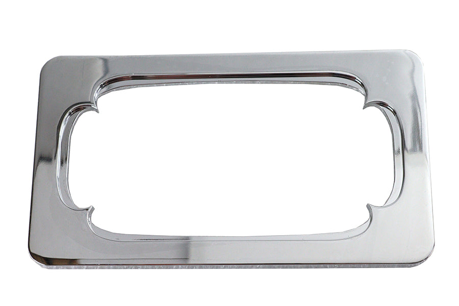 License Plate Frame Thorn Style Chrome Billet