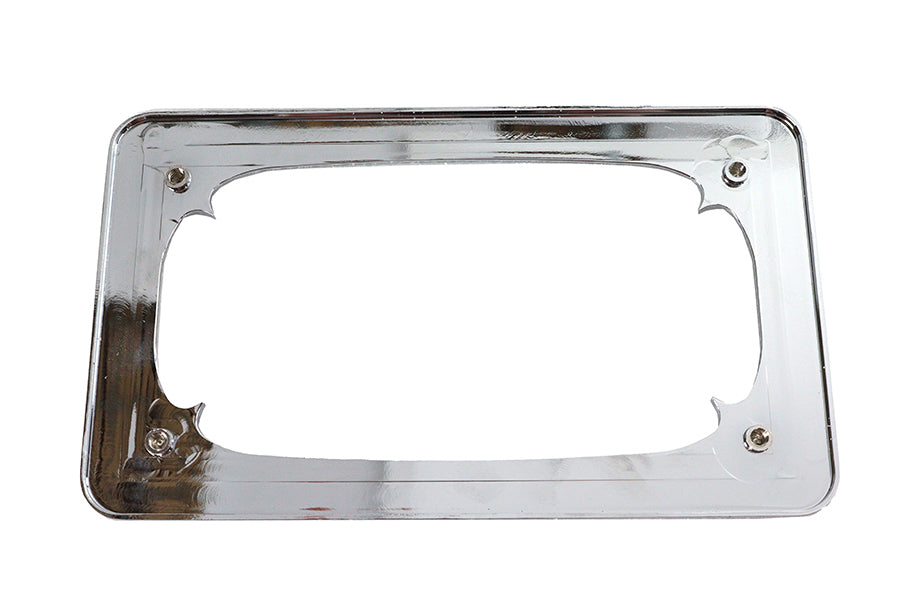 License Plate Frame Thorn Style Chrome Billet