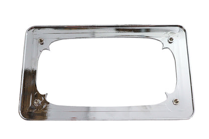 License Plate Frame Thorn Style Chrome Billet