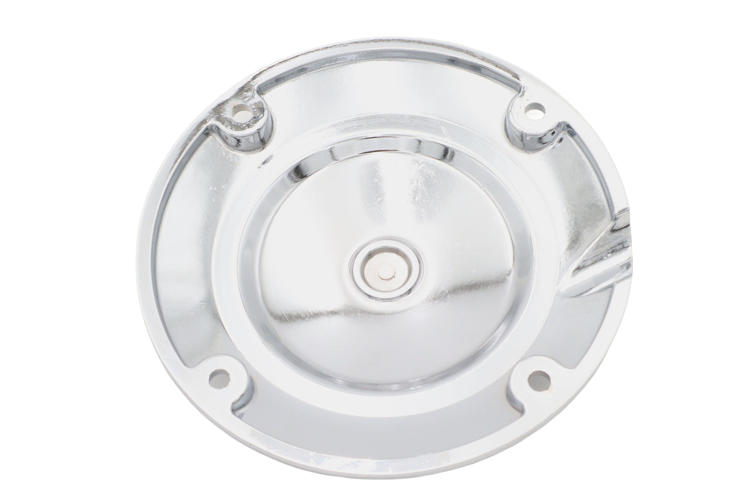 Skull Clutch Inspection Cover Chrome