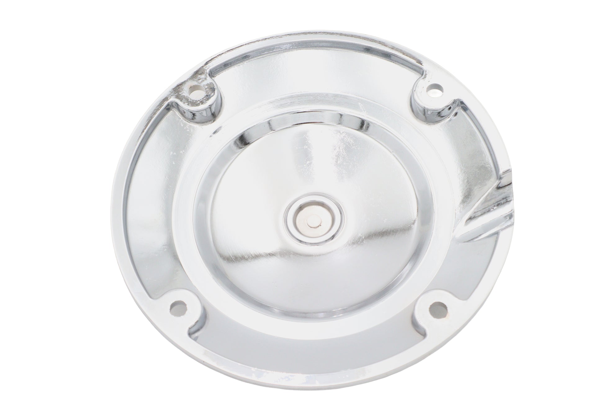 Skull Clutch Inspection Cover Chrome