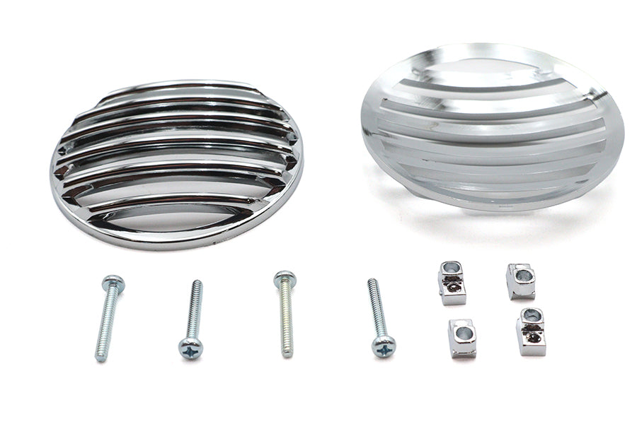 Turn Signal Lens Grille Set Chrome