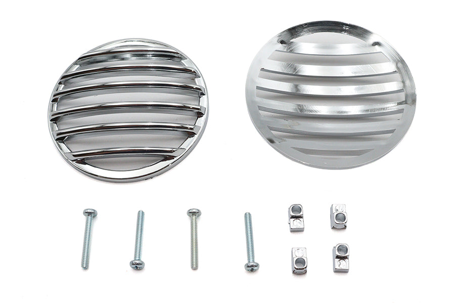 Turn Signal Lens Grille Set Chrome