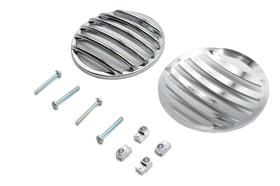 Turn Signal Lens Grille Set Chrome