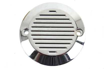 Chrome 2-Hole Ball Milled Ignition System Cover