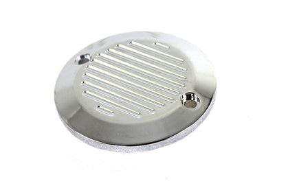 Chrome 2-Hole Ball Milled Ignition System Cover