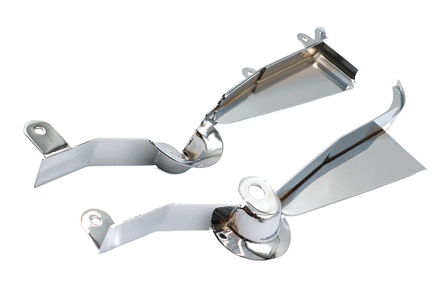 Saddlebag Filler Panel Kit Chrome