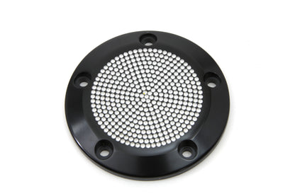 Black 5-Hole Perforated Ignition System Cover
