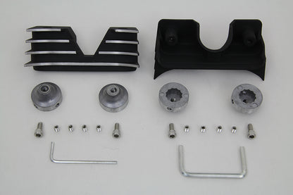 Head Bolt and Spark Plug Cover Kit Black