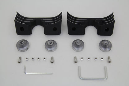 Head Bolt and Spark Plug Cover Kit Black