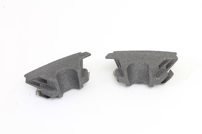 M8 Finned Spark Plug Cover Set Granite