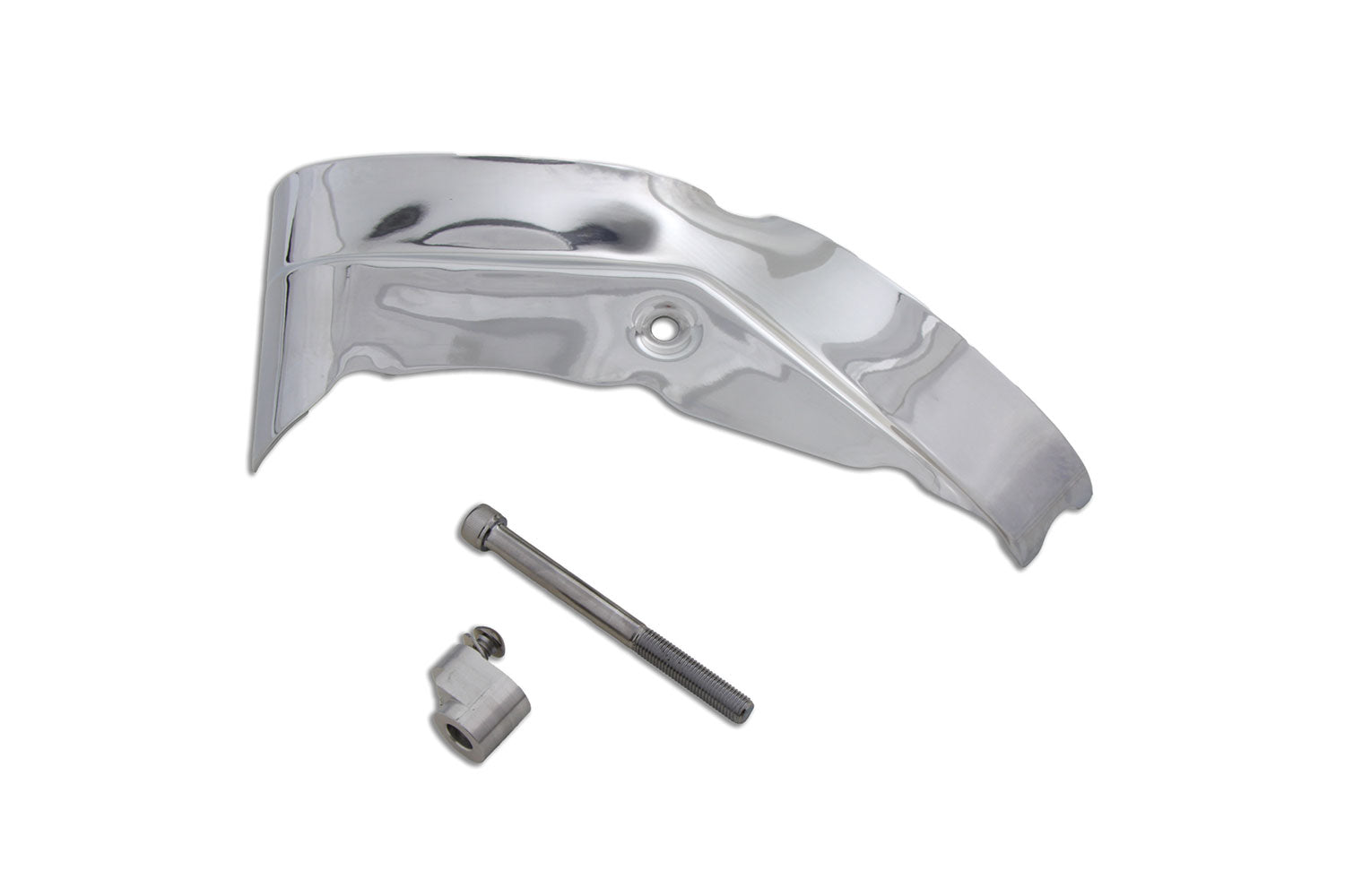 Chrome Left Side Cylinder Base Cover