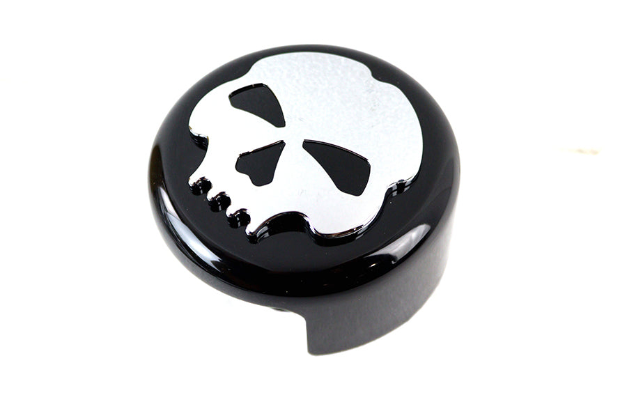 Skull Horn Cover Black