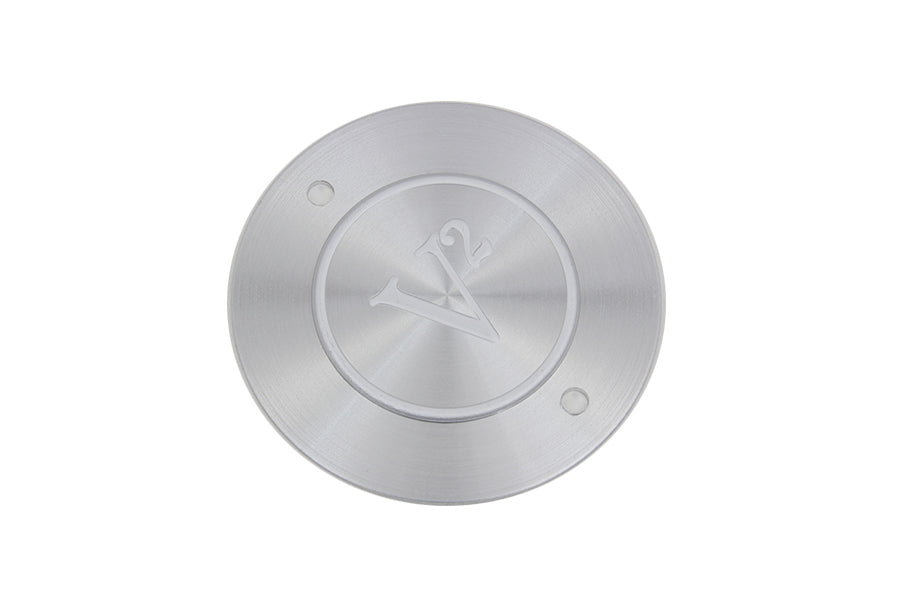 V2 Ignition System Cover Bright Silver