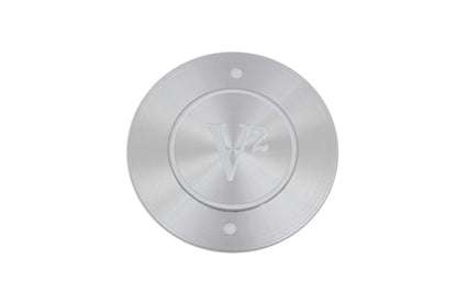 V2 Ignition System Cover Bright Silver