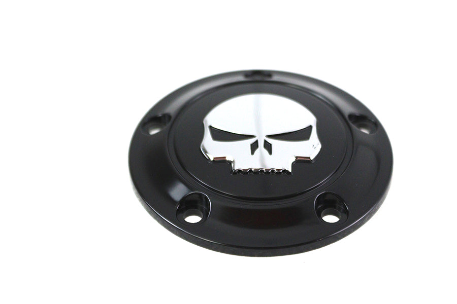 Skull Ignition System Cover 5-Hole Black