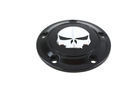 Skull Ignition System Cover 5-Hole Black