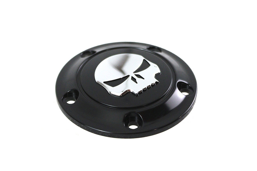 Skull Ignition System Cover 5-Hole Black