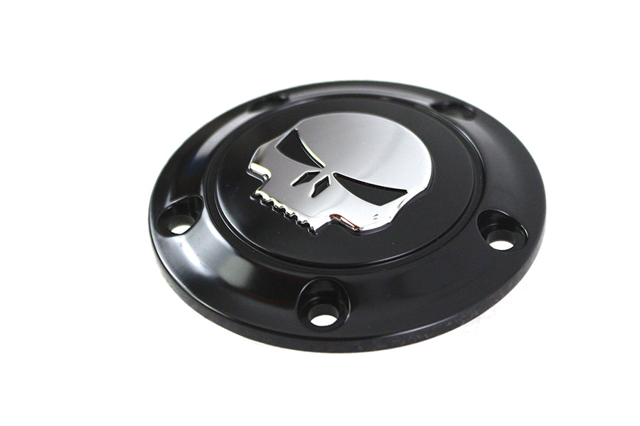 Skull Ignition System Cover 5-Hole Black