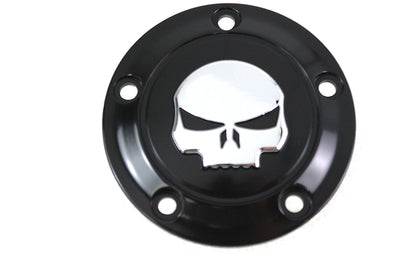 Skull Ignition System Cover 5-Hole Black
